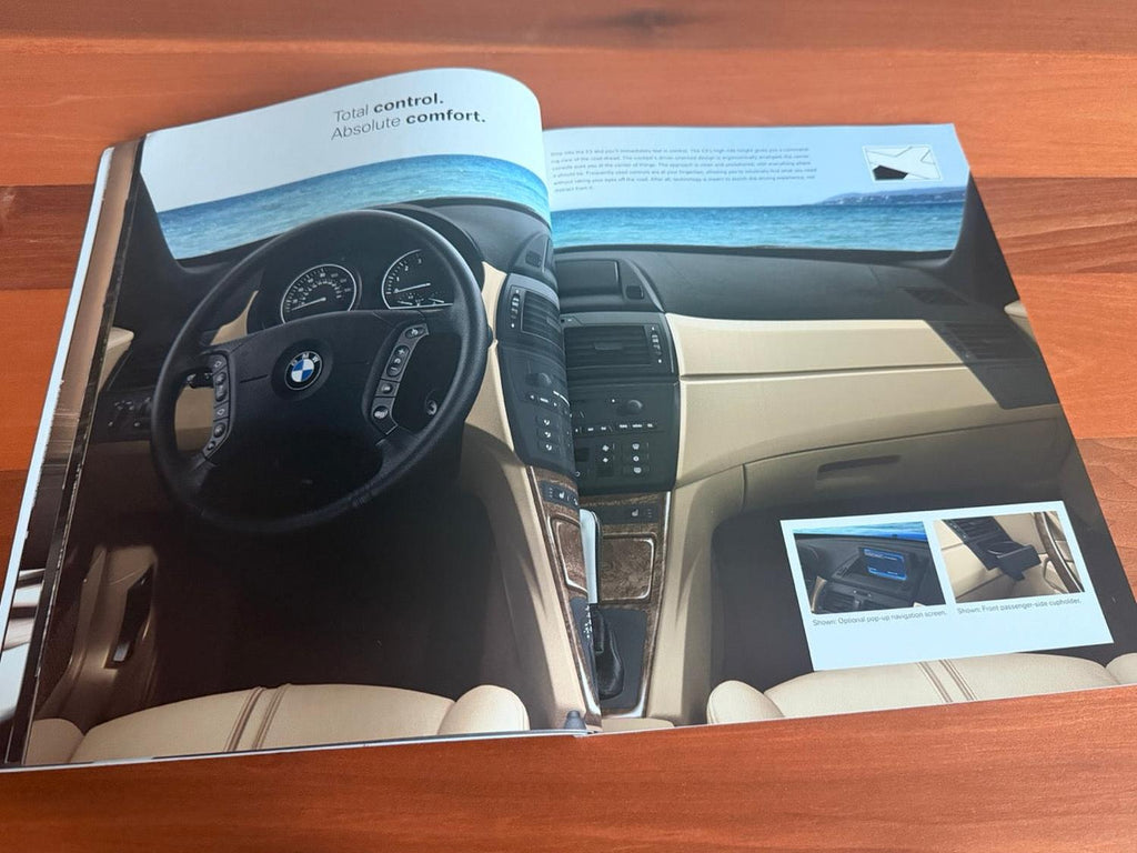 BMW-E83 X3, 2006-Dealership-Brochure