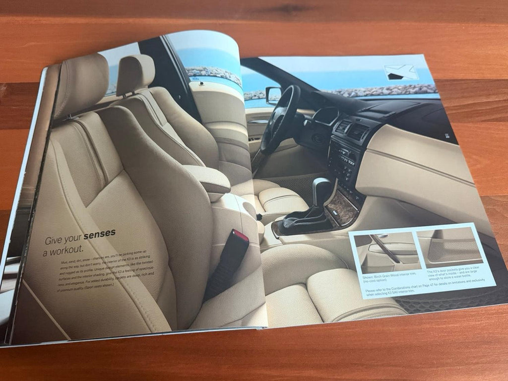 BMW-E83 X3, 2006-Dealership-Brochure