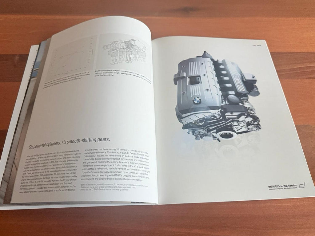 BMW-E83 X3, 2009-Dealership-Brochure