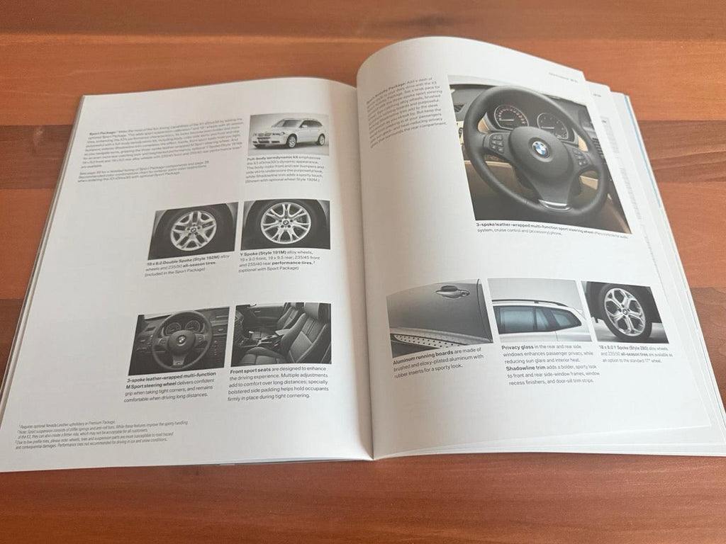 BMW-E83 X3, 2009-Dealership-Brochure
