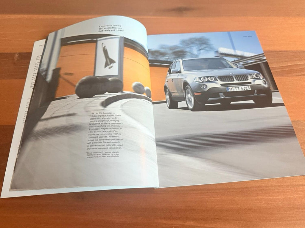 BMW-E83 X3, 2009-Dealership-Brochure