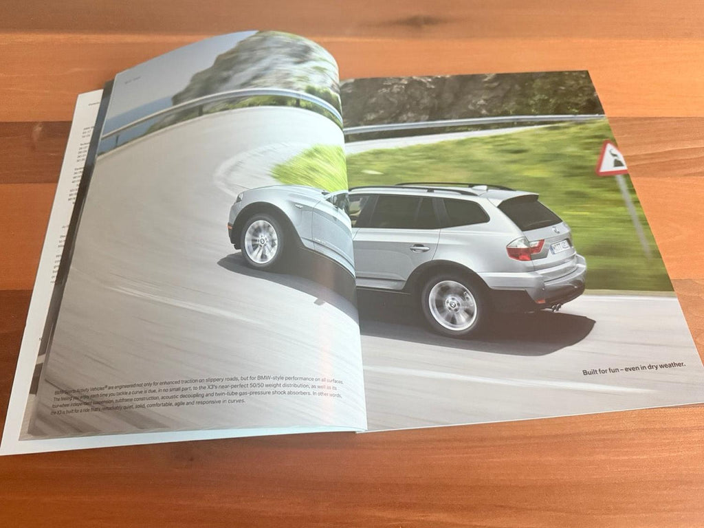 BMW-E83 X3, 2009-Dealership-Brochure