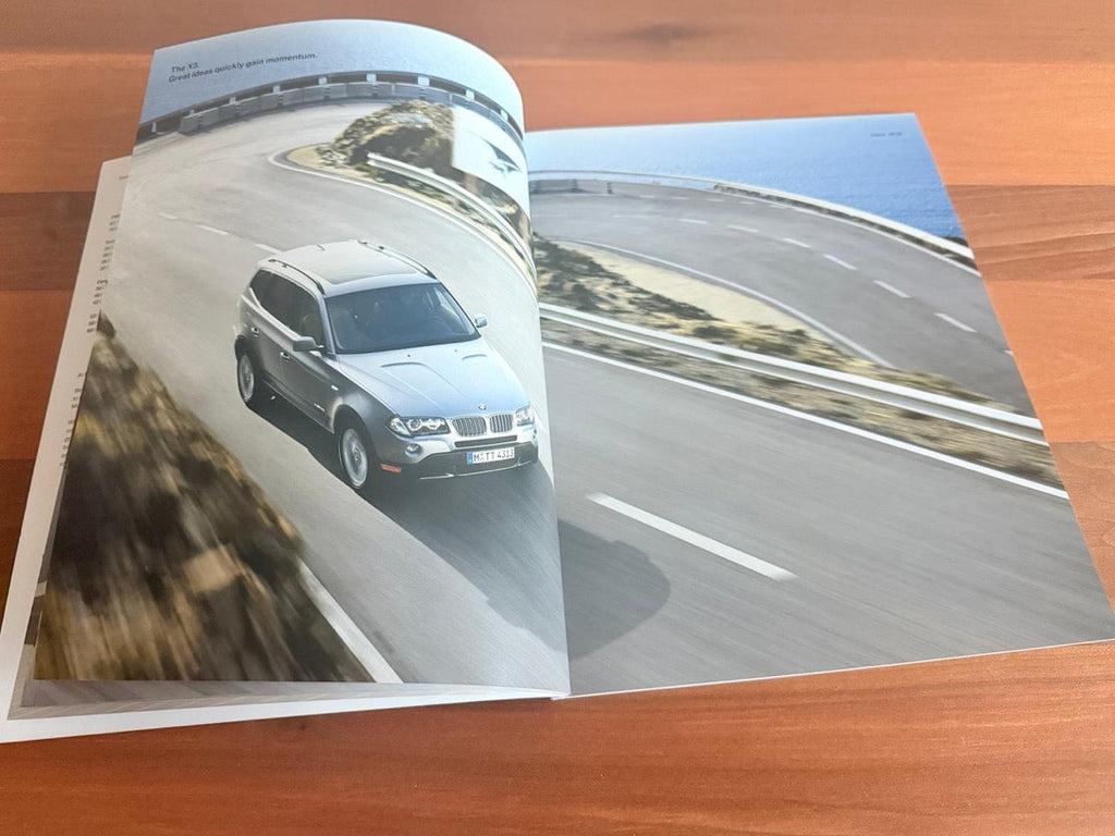 BMW-E83 X3, 2009-Dealership-Brochure