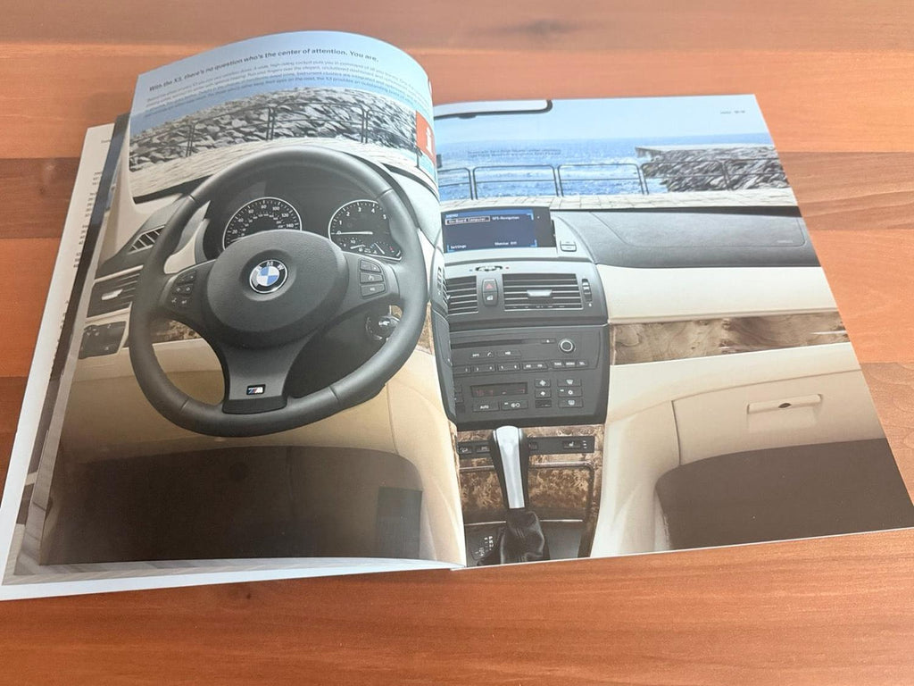BMW-E83 X3, 2009-Dealership-Brochure