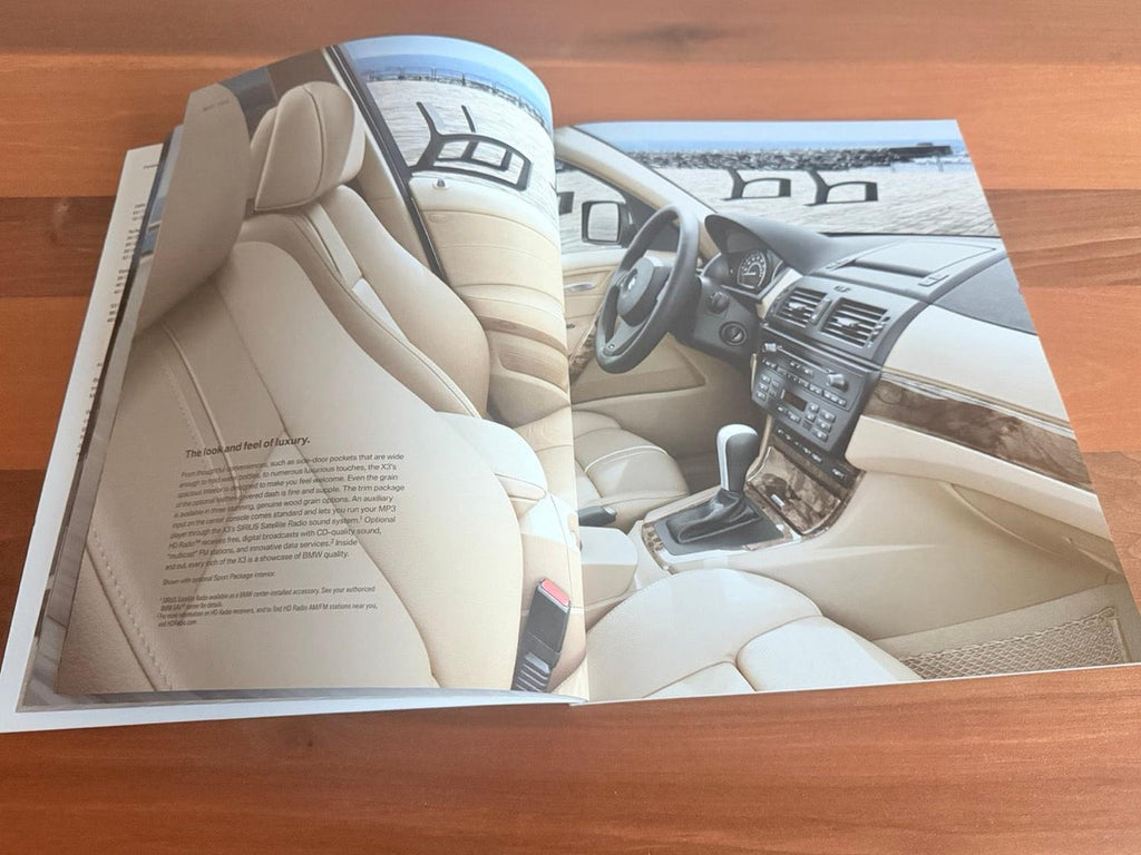 BMW-E83 X3, 2009-Dealership-Brochure