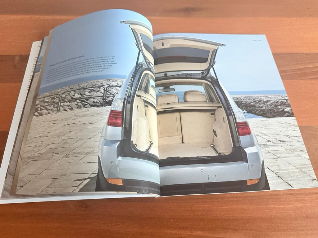 BMW-E83 X3, 2009-Dealership-Brochure