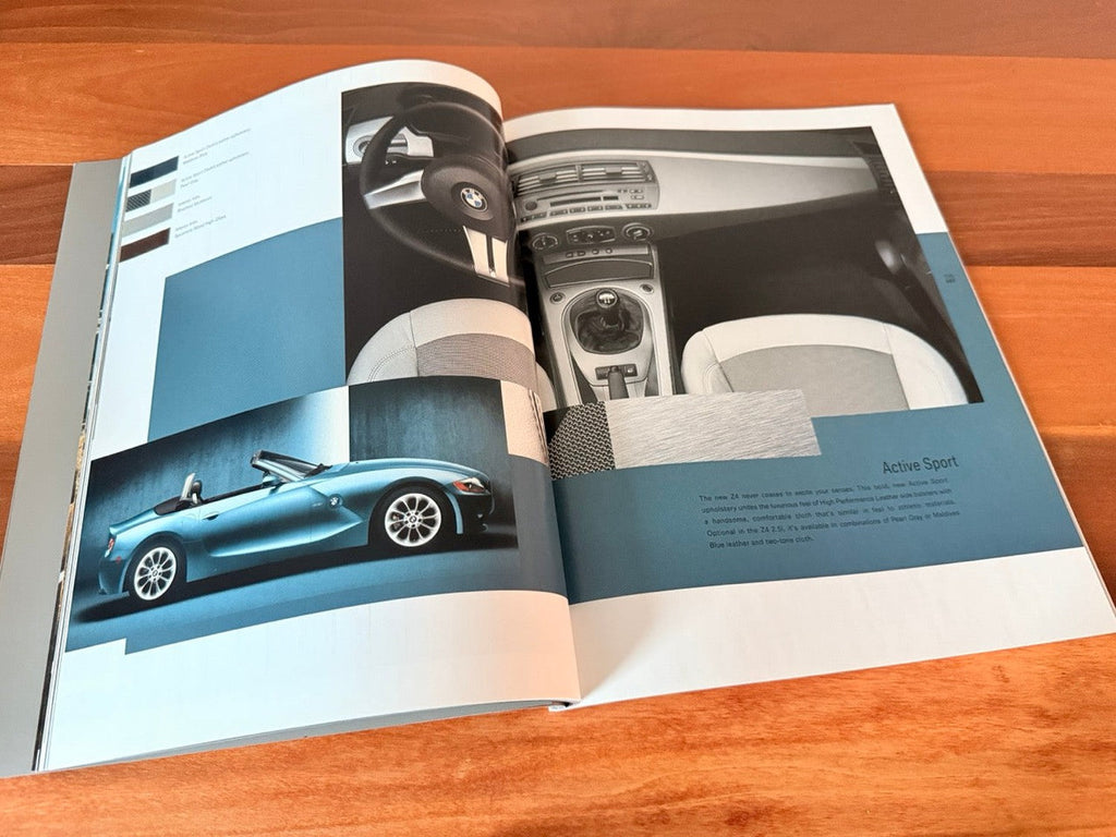 BMW-E85 Z4, 2003-Dealership-Sales-Brochure