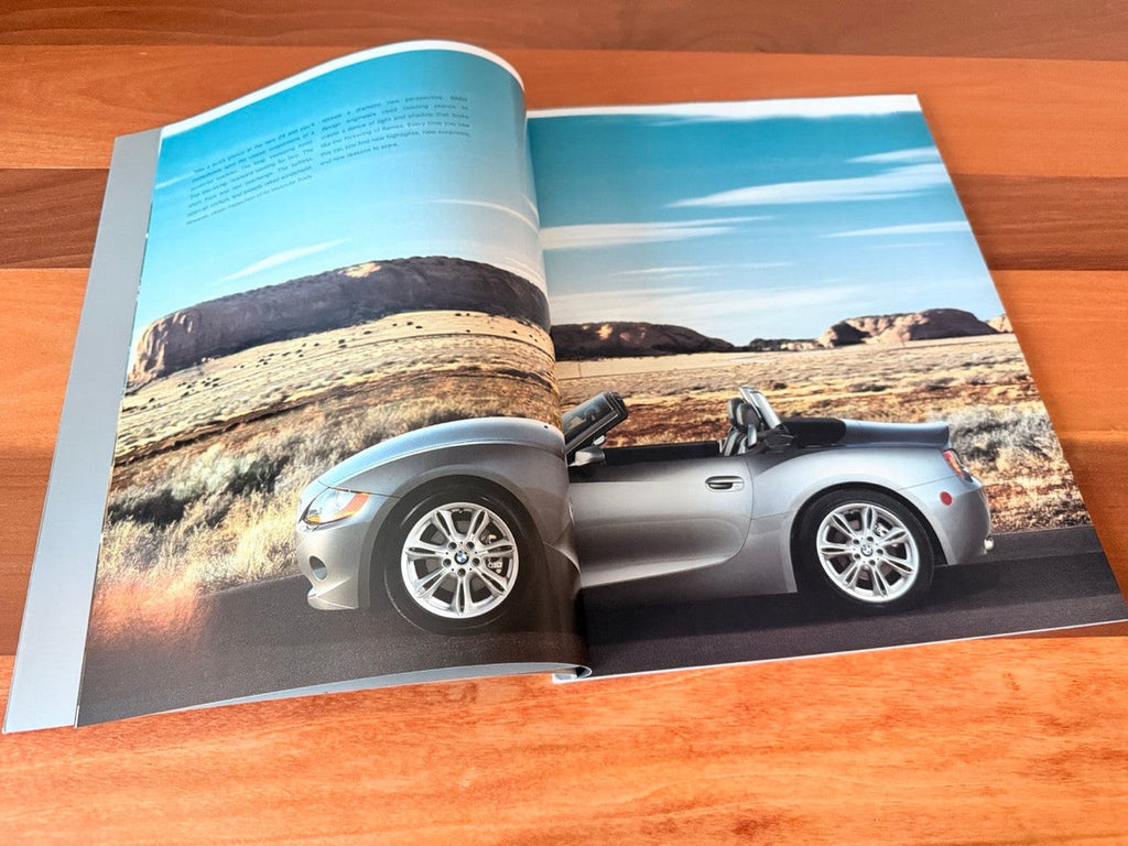 BMW-E85 Z4, 2003-Dealership-Sales-Brochure