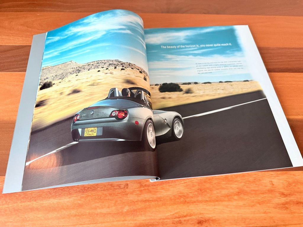 BMW-E85 Z4, 2003-Dealership-Sales-Brochure