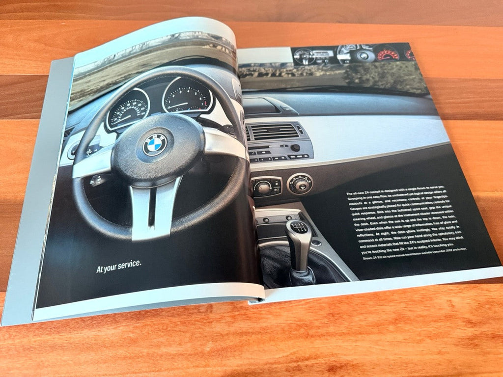 BMW-E85 Z4, 2003-Dealership-Sales-Brochure