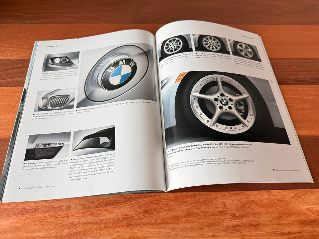 BMW-E85 Z4, 2006-Dealership-Sales-Brochure