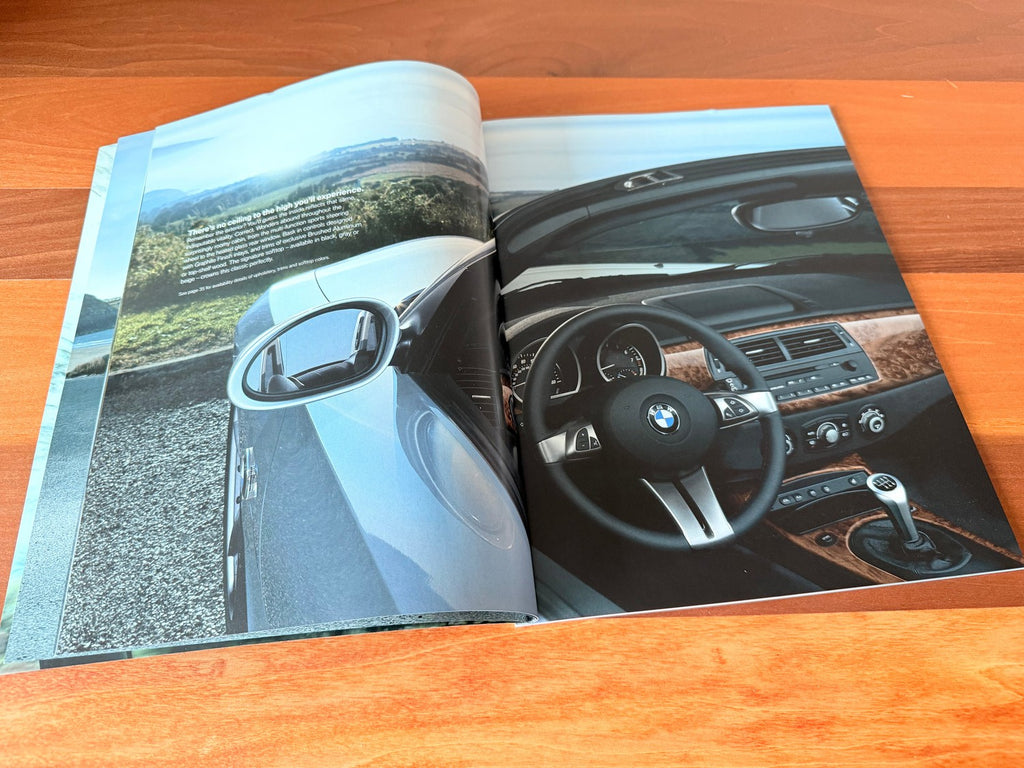 BMW-E85 Z4, 2006-Dealership-Sales-Brochure