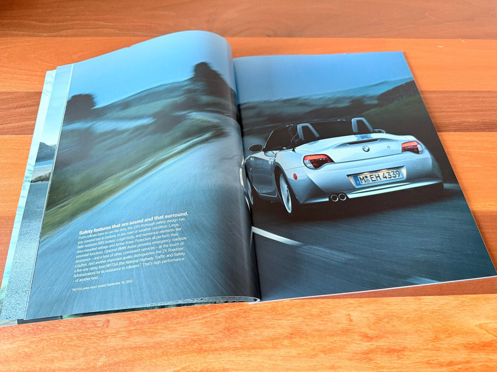 BMW-E85 Z4, 2006-Dealership-Sales-Brochure