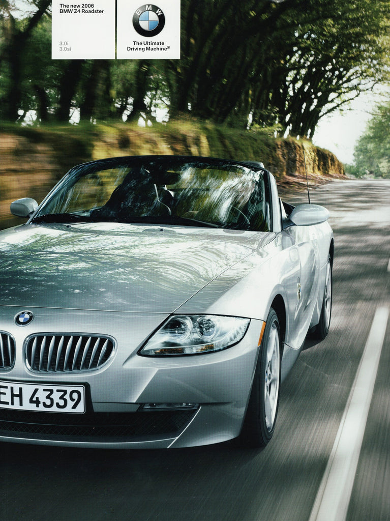 BMW-E85 Z4, 2006-Dealership-Sales-Brochure