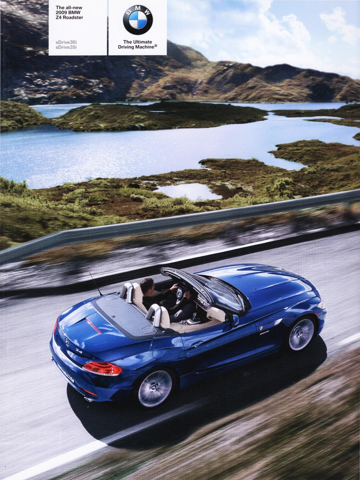 BMW-E89 Z4 Roadster, 2009-Dealership-Sales-Brochure