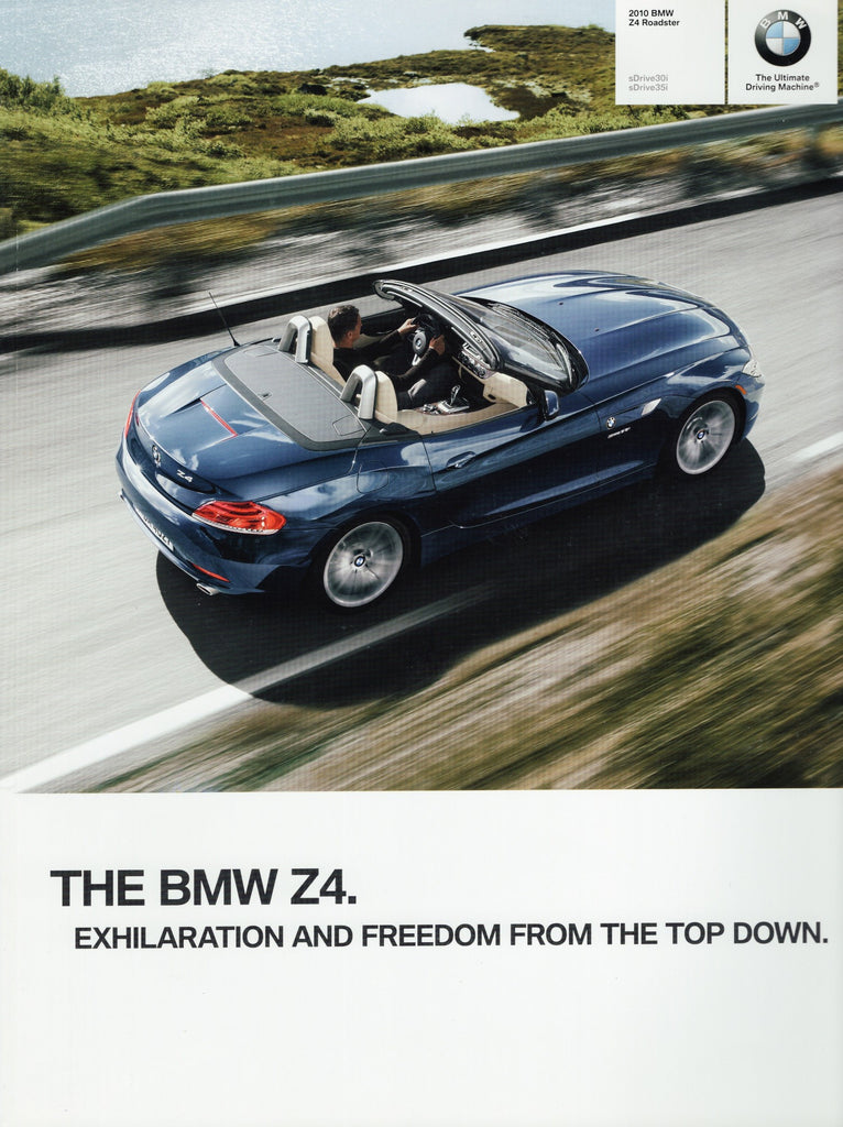 BMW-E89 Z4 Roadster, 2010-Dealership-Sales-Brochure