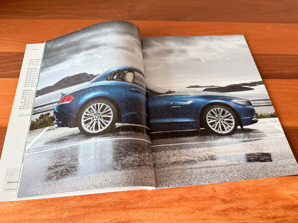 BMW-E89 Z4 Roadster, 2010-Dealership-Sales-Brochure
