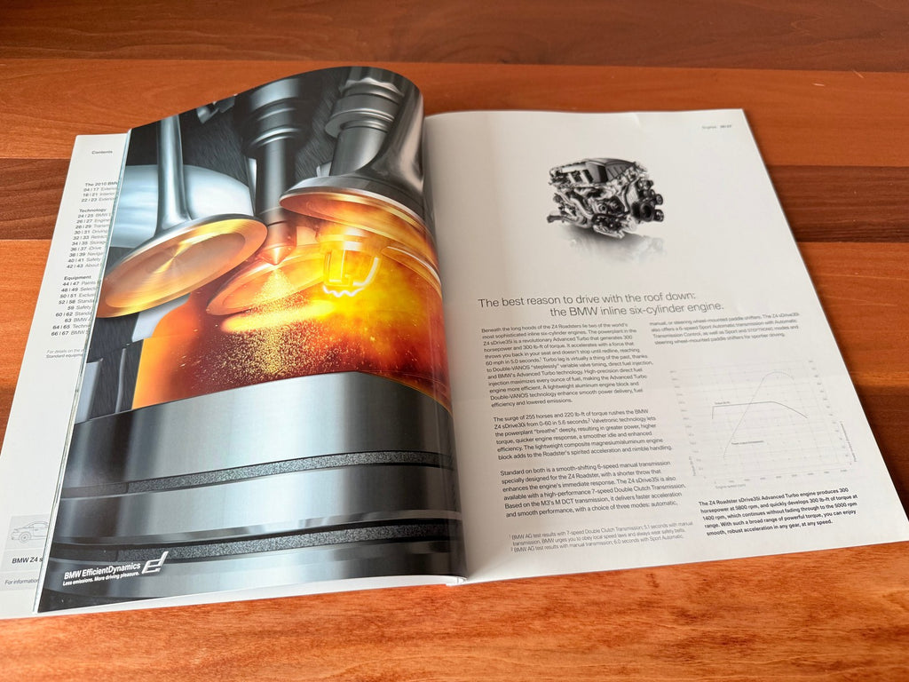 BMW-E89 Z4 Roadster, 2010-Dealership-Sales-Brochure