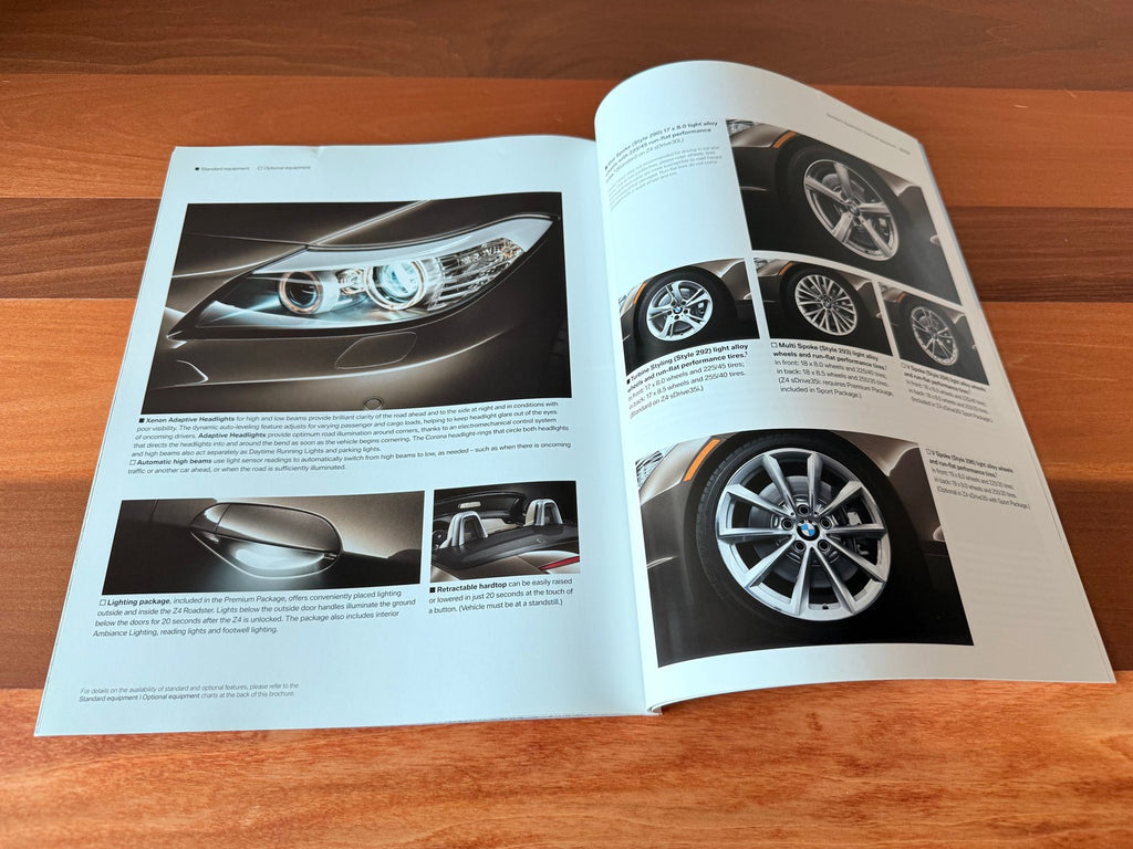 BMW-E89 Z4 Roadster, 2010-Dealership-Sales-Brochure