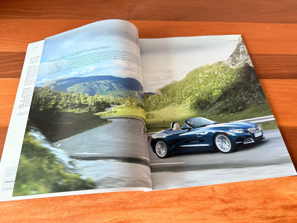 BMW-E89 Z4 Roadster, 2010-Dealership-Sales-Brochure