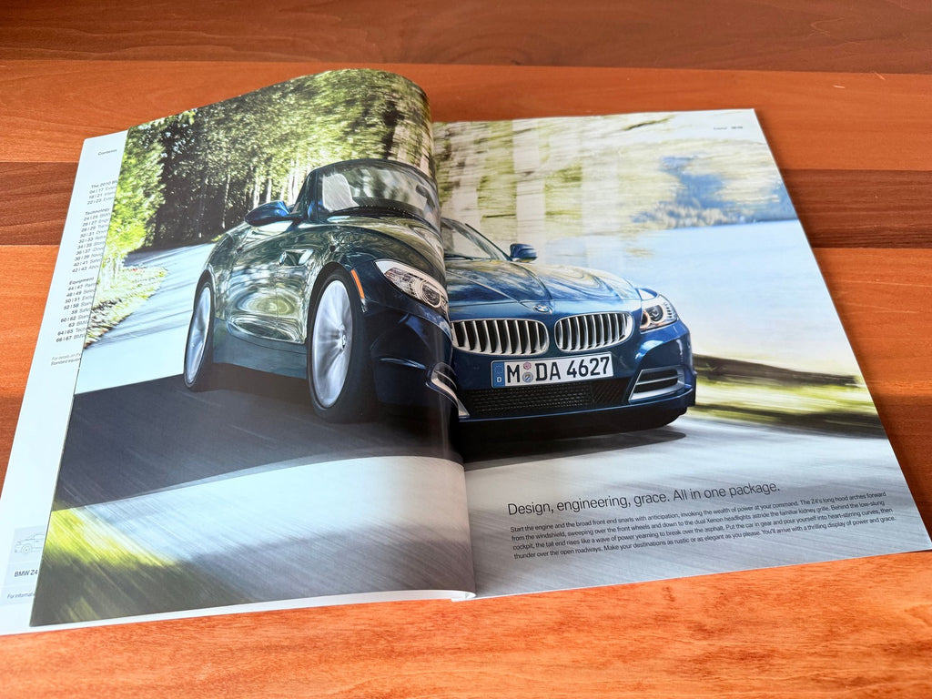 BMW-E89 Z4 Roadster, 2010-Dealership-Sales-Brochure