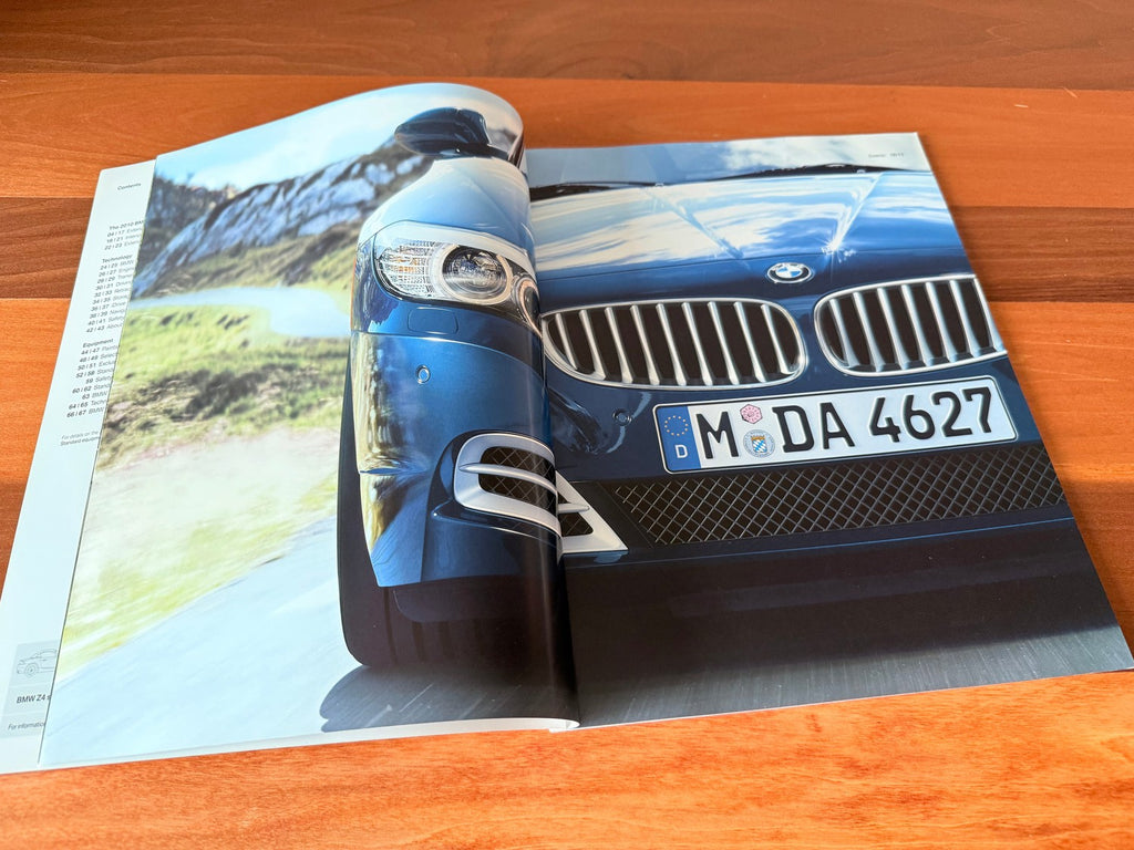 BMW-E89 Z4 Roadster, 2010-Dealership-Sales-Brochure