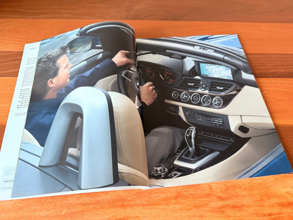 BMW-E89 Z4 Roadster, 2010-Dealership-Sales-Brochure