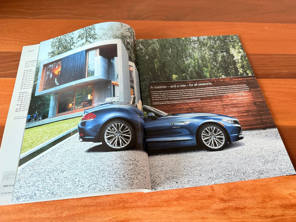 BMW-E89 Z4 Roadster, 2010-Dealership-Sales-Brochure