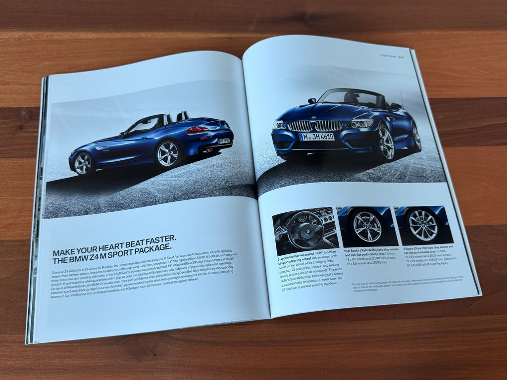 BMW-E89 Z4 Roadster, 2011-Dealership-Sales-Brochure