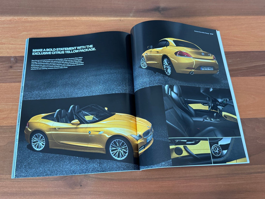 BMW-E89 Z4 Roadster, 2011-Dealership-Sales-Brochure