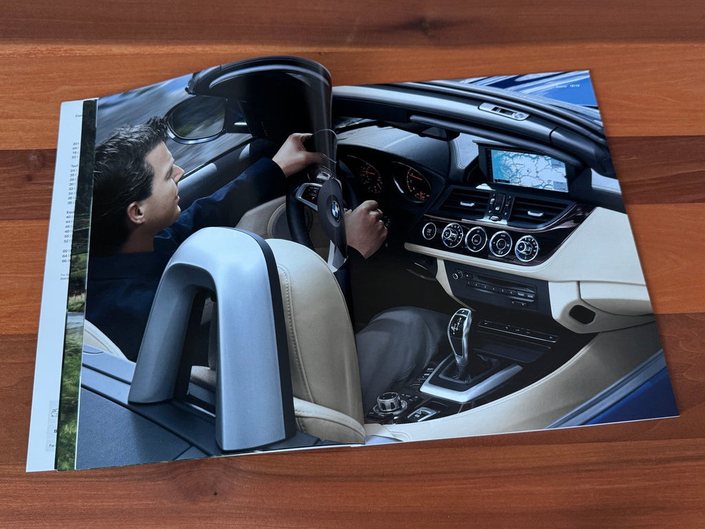 BMW-E89 Z4 Roadster, 2011-Dealership-Sales-Brochure