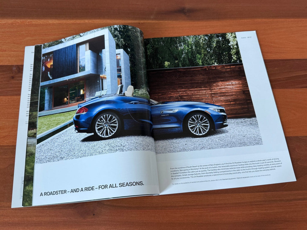 BMW-E89 Z4 Roadster, 2011-Dealership-Sales-Brochure