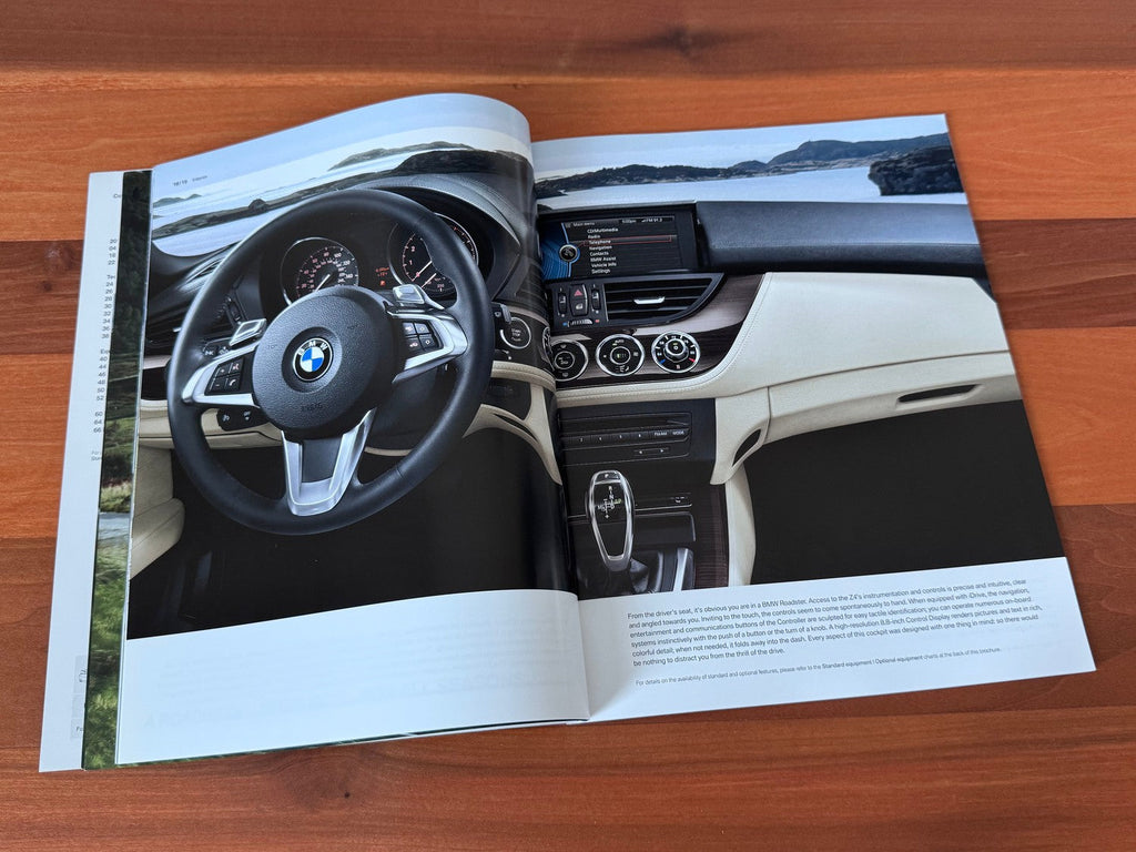 BMW-E89 Z4 Roadster, 2011-Dealership-Sales-Brochure