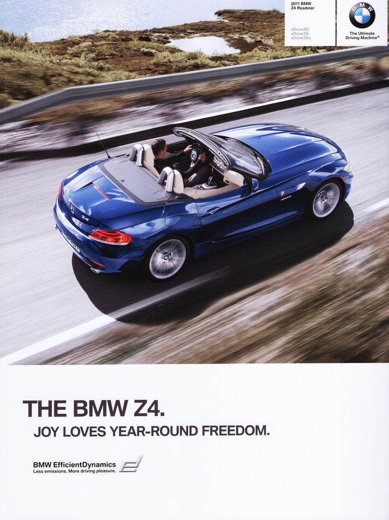 BMW-E89 Z4 Roadster, 2011-Dealership-Sales-Brochure