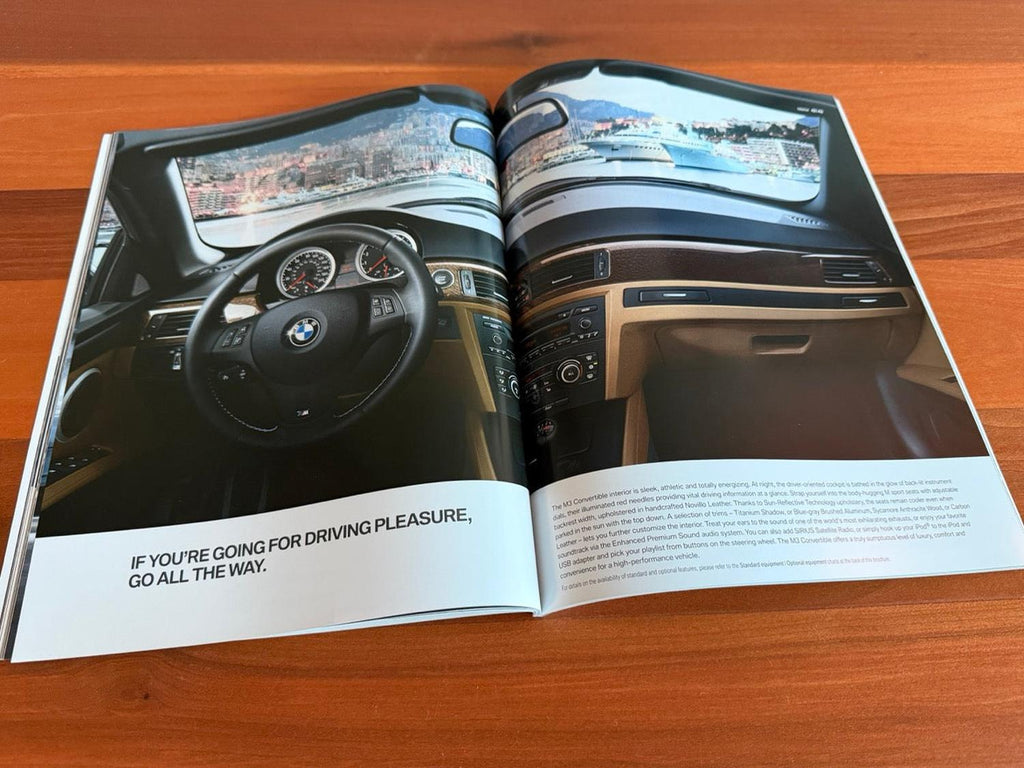 BMW-E90 M3, E92 M3, E93 M3, 2011-Dealership-Brochure