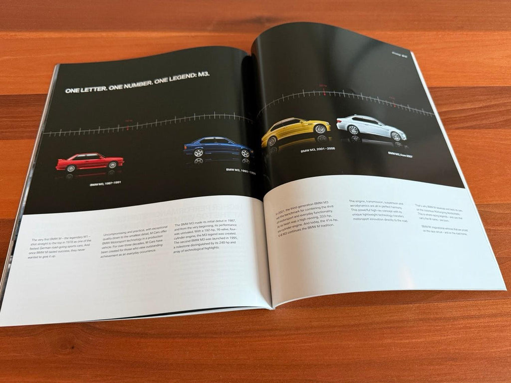 BMW-E90 M3, E92 M3, E93 M3, 2011-Dealership-Brochure