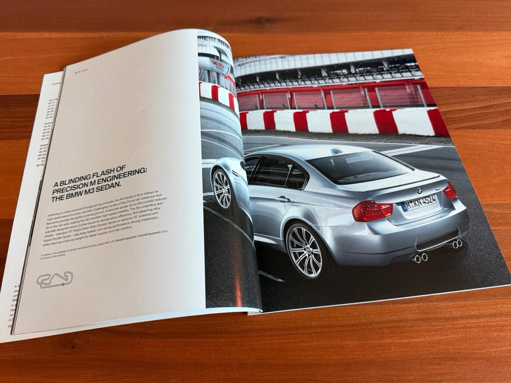 BMW-E90 M3, E92 M3, E93 M3, 2011-Dealership-Brochure