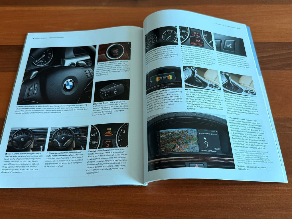 BMW-E90 Sedan, 2010-Dealership-Sales-Brochure