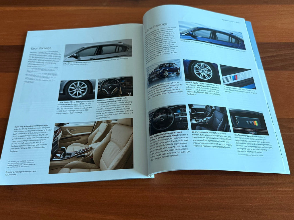 BMW-E90 Sedan, 2010-Dealership-Sales-Brochure