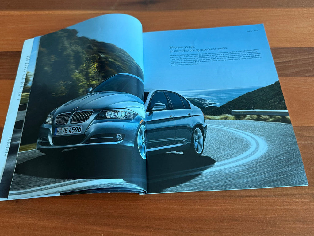 BMW-E90 Sedan, 2010-Dealership-Sales-Brochure