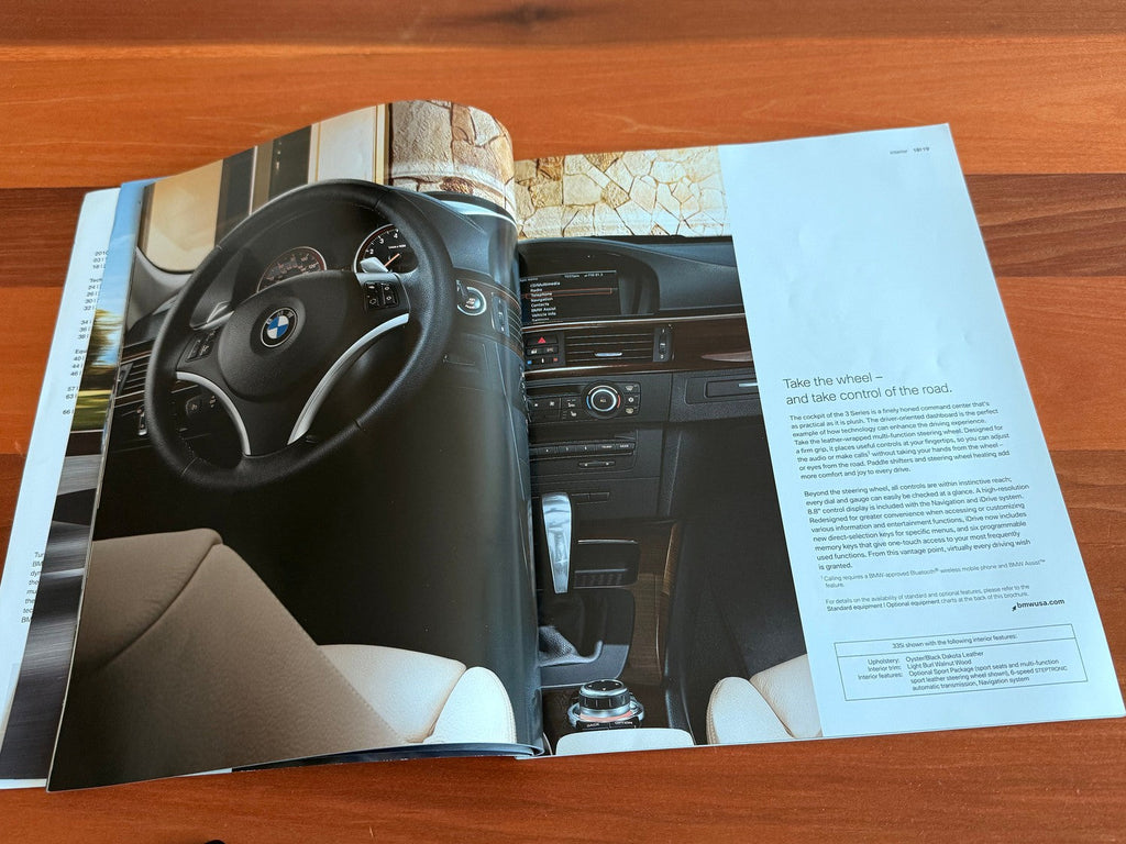 BMW-E90 Sedan, 2010-Dealership-Sales-Brochure