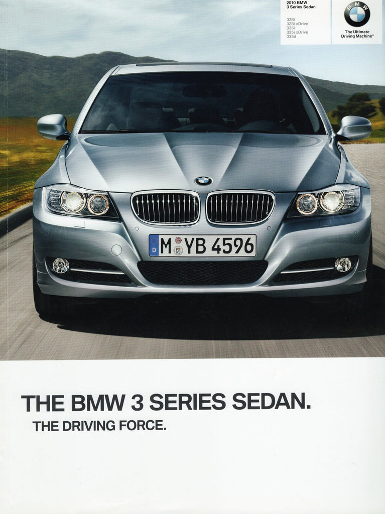 BMW-E90 Sedan, 2010-Dealership-Sales-Brochure