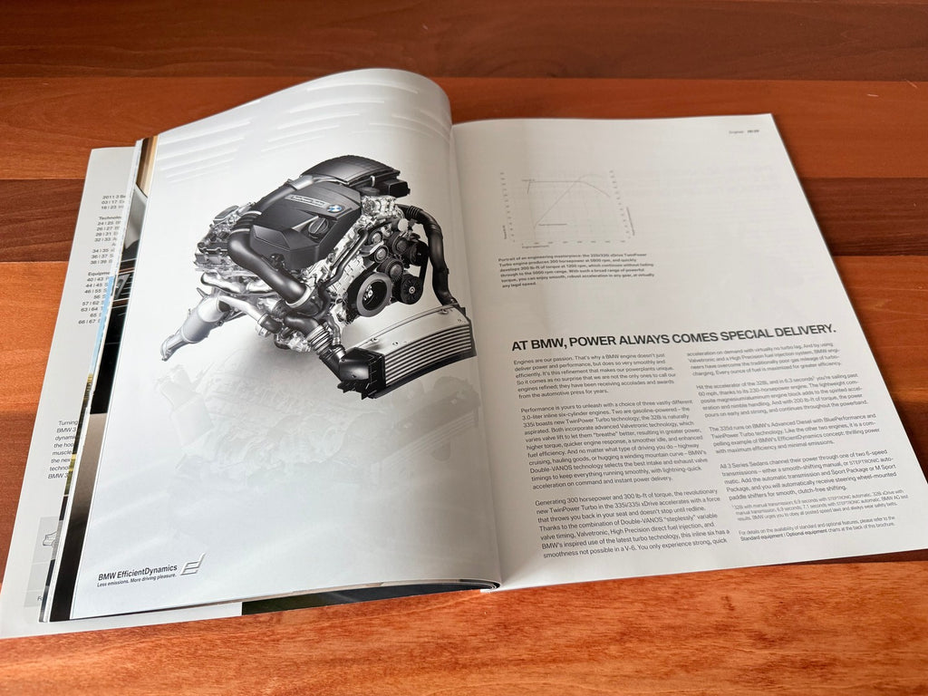 BMW-E90 Sedan, 2011-Dealership-Sales-Brochure