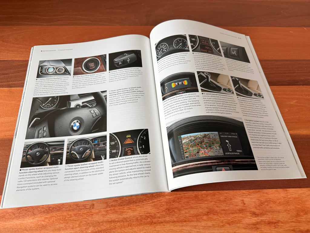 BMW-E90 Sedan, 2011-Dealership-Sales-Brochure