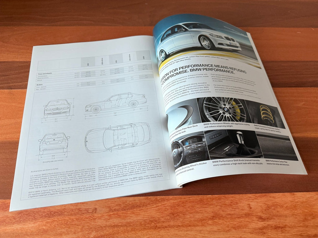 BMW-E90 Sedan, 2011-Dealership-Sales-Brochure