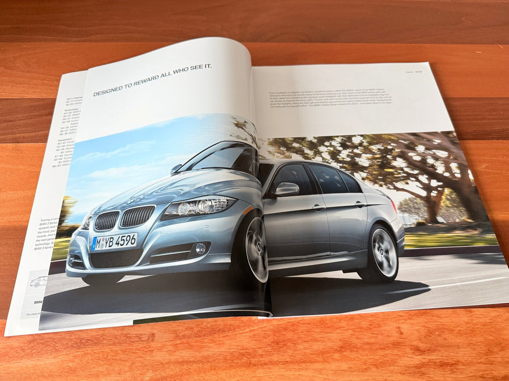 BMW-E90 Sedan, 2011-Dealership-Sales-Brochure