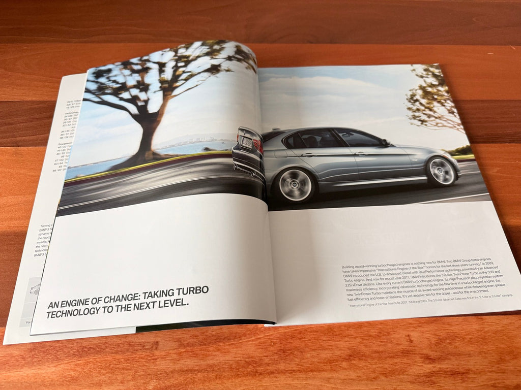 BMW-E90 Sedan, 2011-Dealership-Sales-Brochure