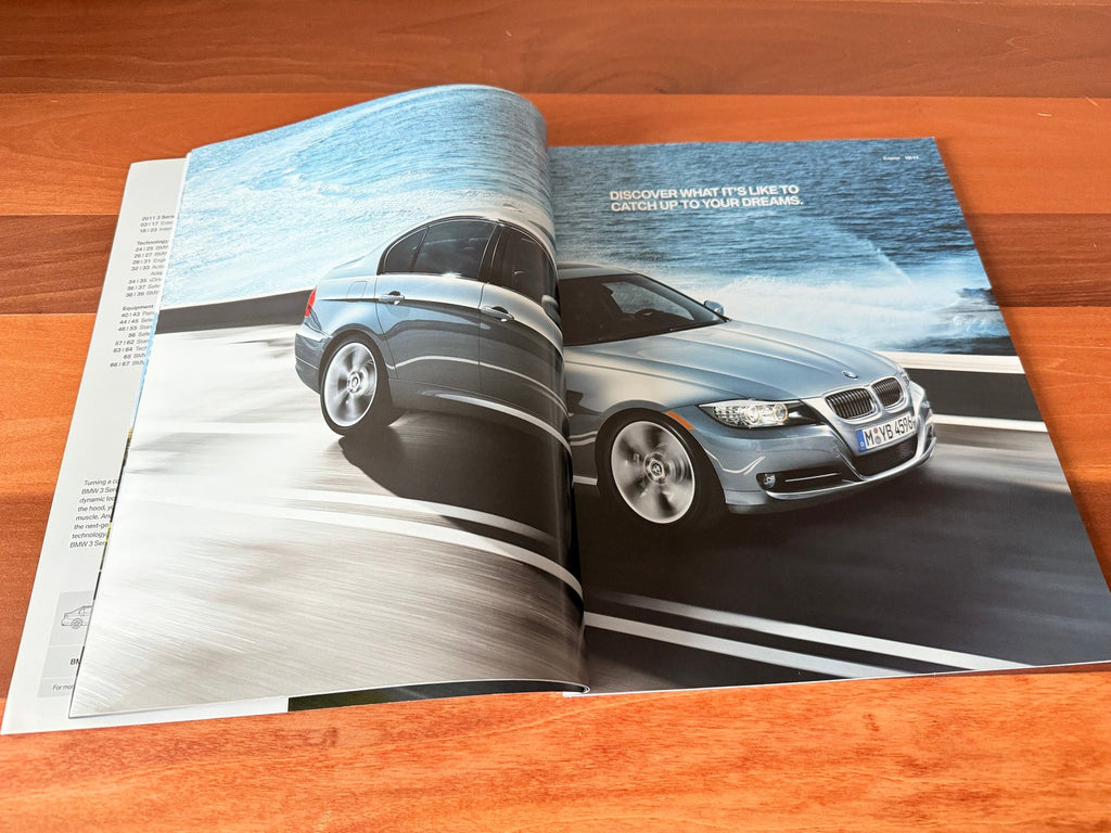 BMW-E90 Sedan, 2011-Dealership-Sales-Brochure