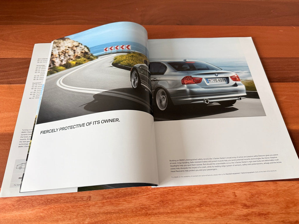 BMW-E90 Sedan, 2011-Dealership-Sales-Brochure