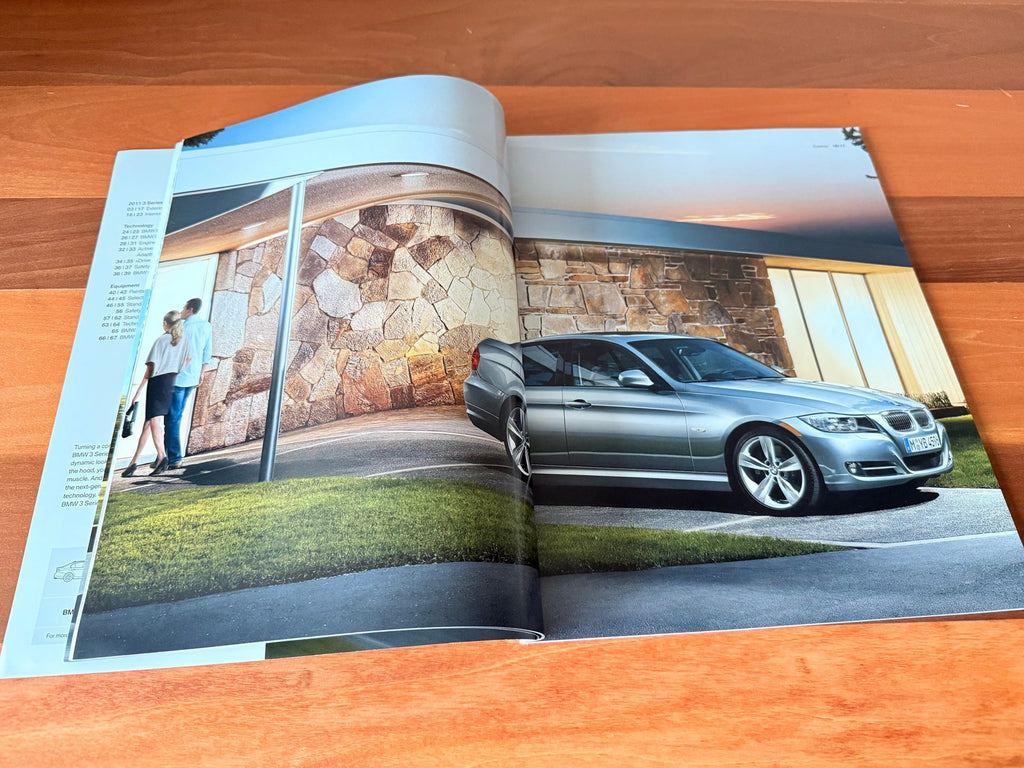 BMW-E90 Sedan, 2011-Dealership-Sales-Brochure